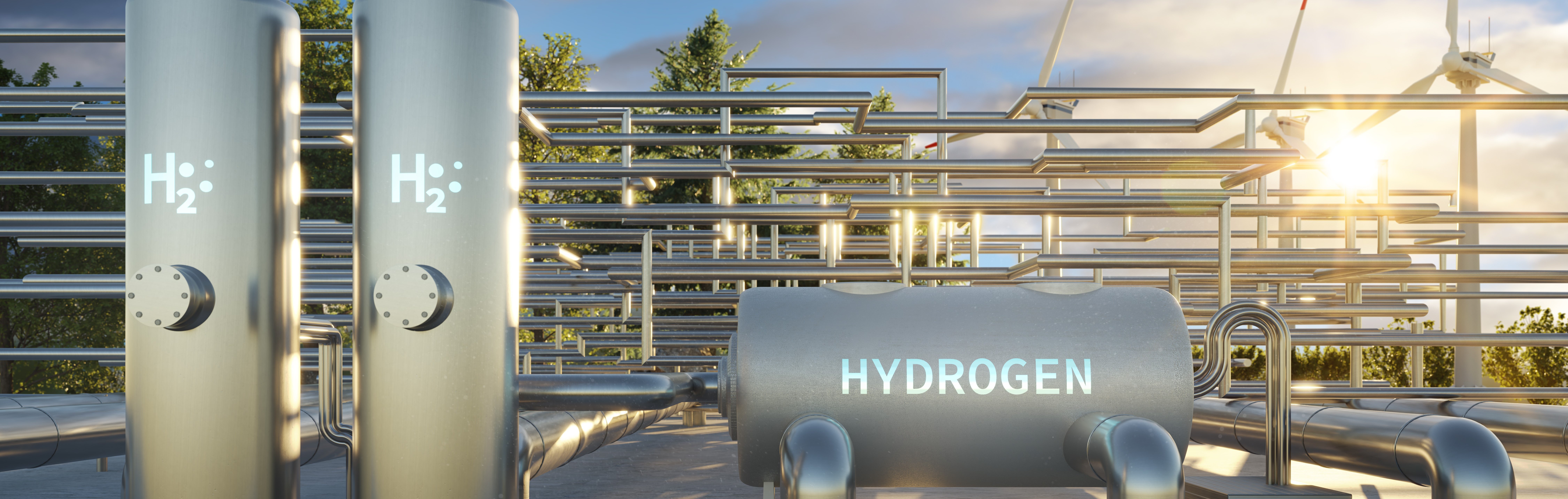 Hydrogen Plant Featuring Steel Pipes and Advanced Infrastructure